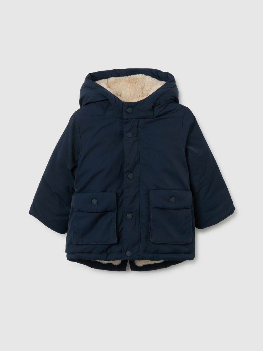 Blue Children's Regular Fit Jacket_0