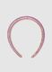 Pink Glitter Headband for Girls_0