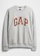 Grey Sweatshirt with Logo_4