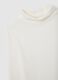 Children's pure cotton white regular fit T-shirt_2