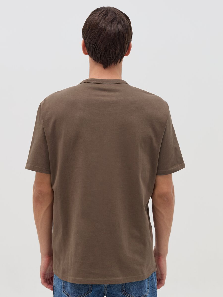 Cotton T-shirt with round neck_2