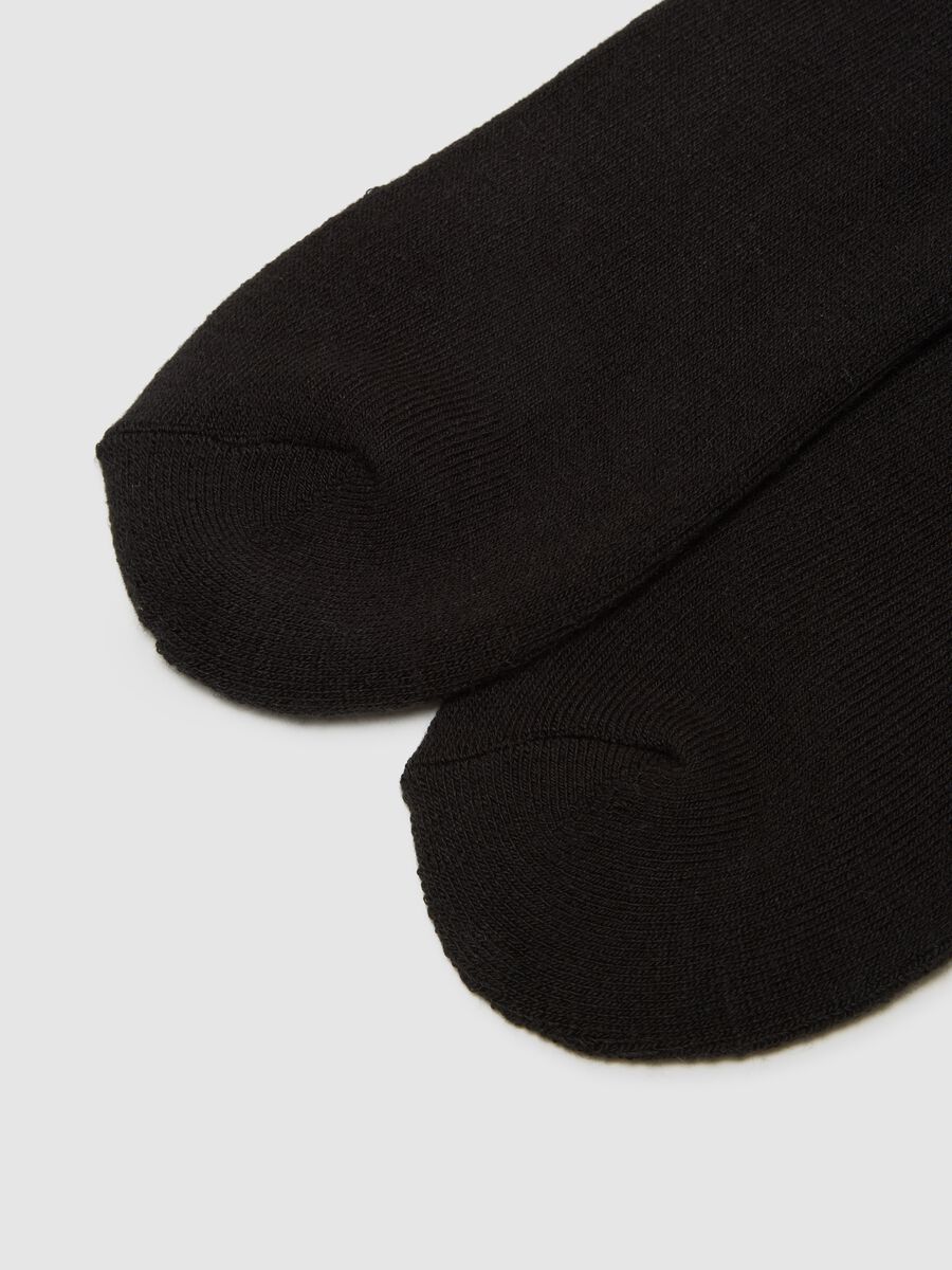 Two-pack short black socks_1