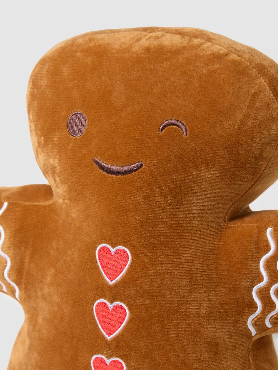 Brown house ornament shaped like a gingerbread_2