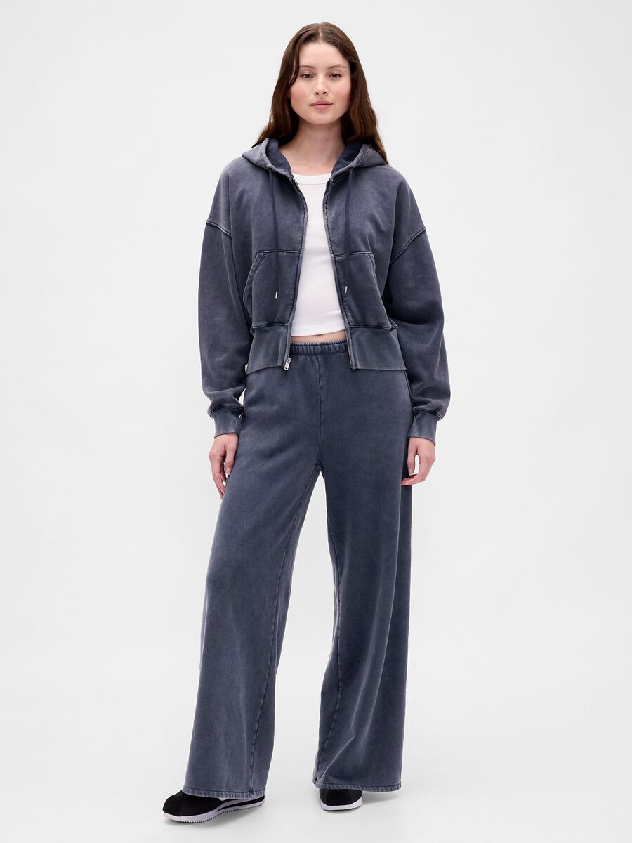 Grey hoodie with zip_3
