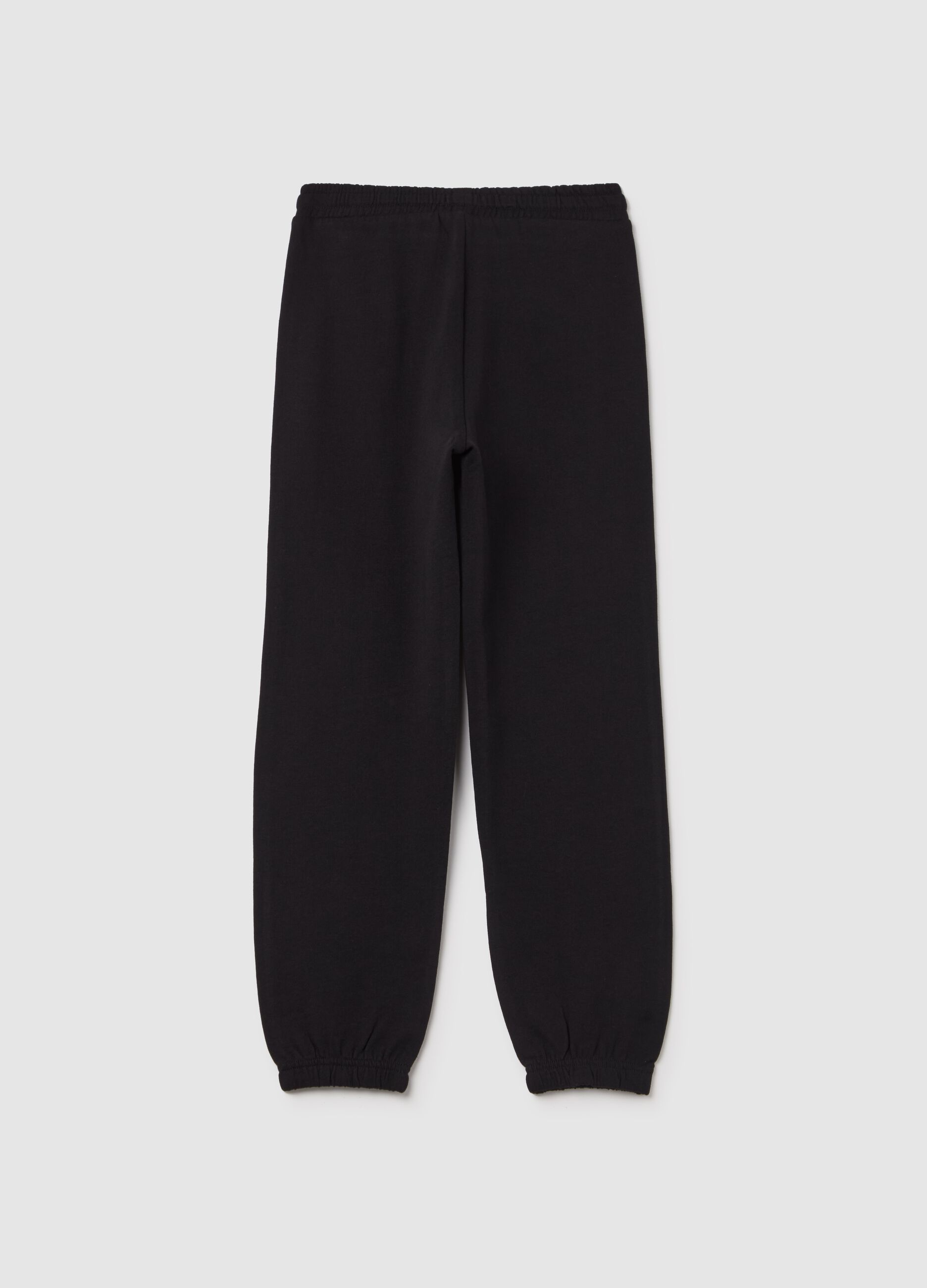 Joggers con coulisse e stampa "Cambridge" 