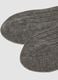 Long grey socks in wool, viscose and stretch cashmere_2