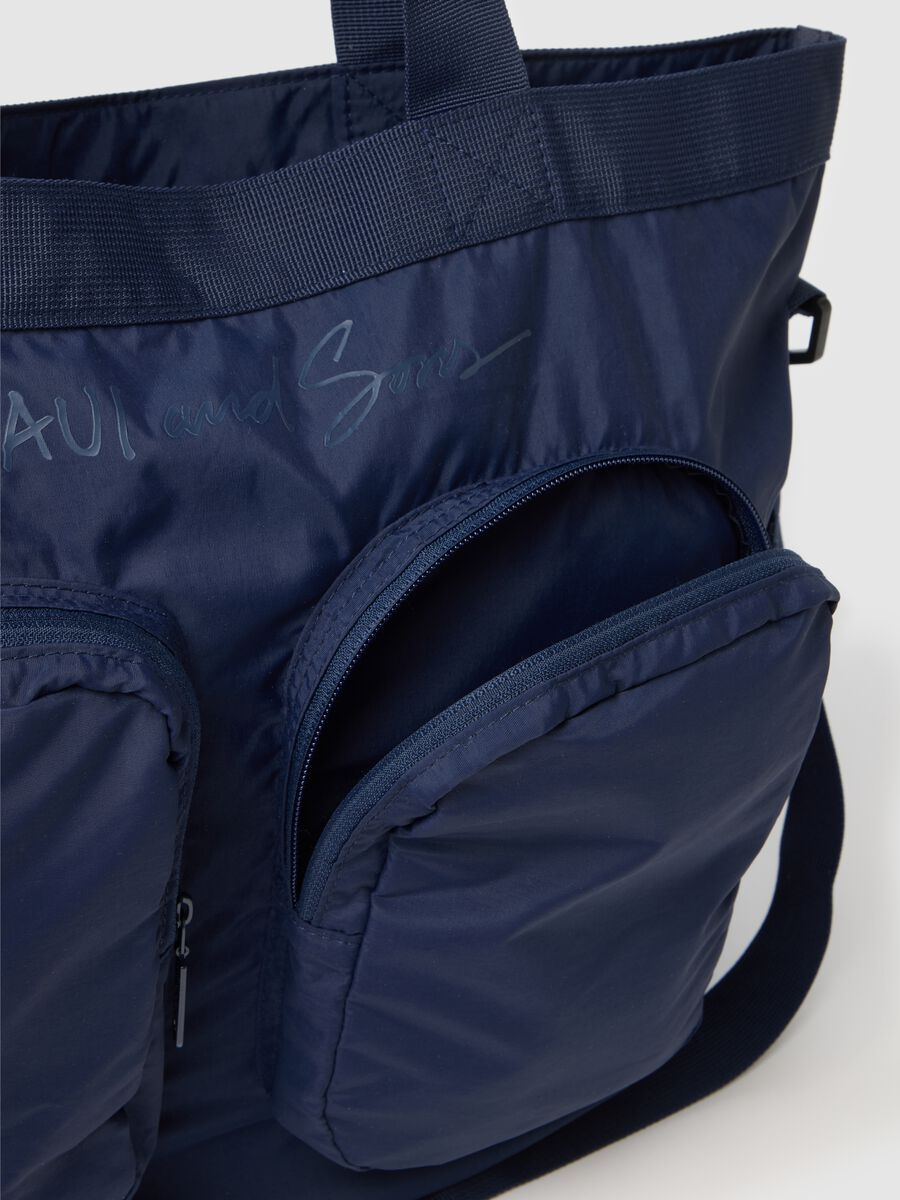 Men's blue bag with pockets_2