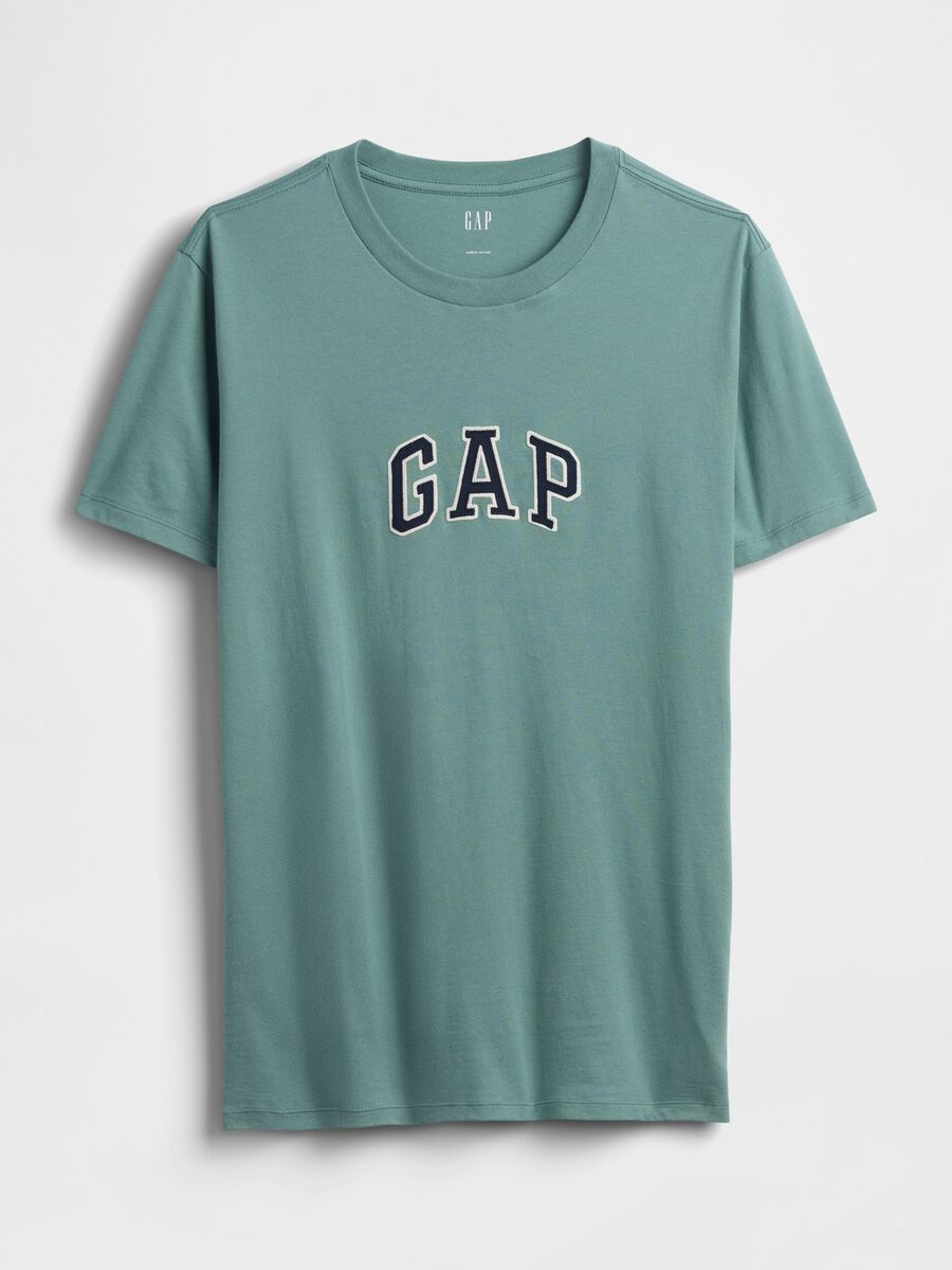 Pure cotton short-sleeve GAP logo T-shirt_2