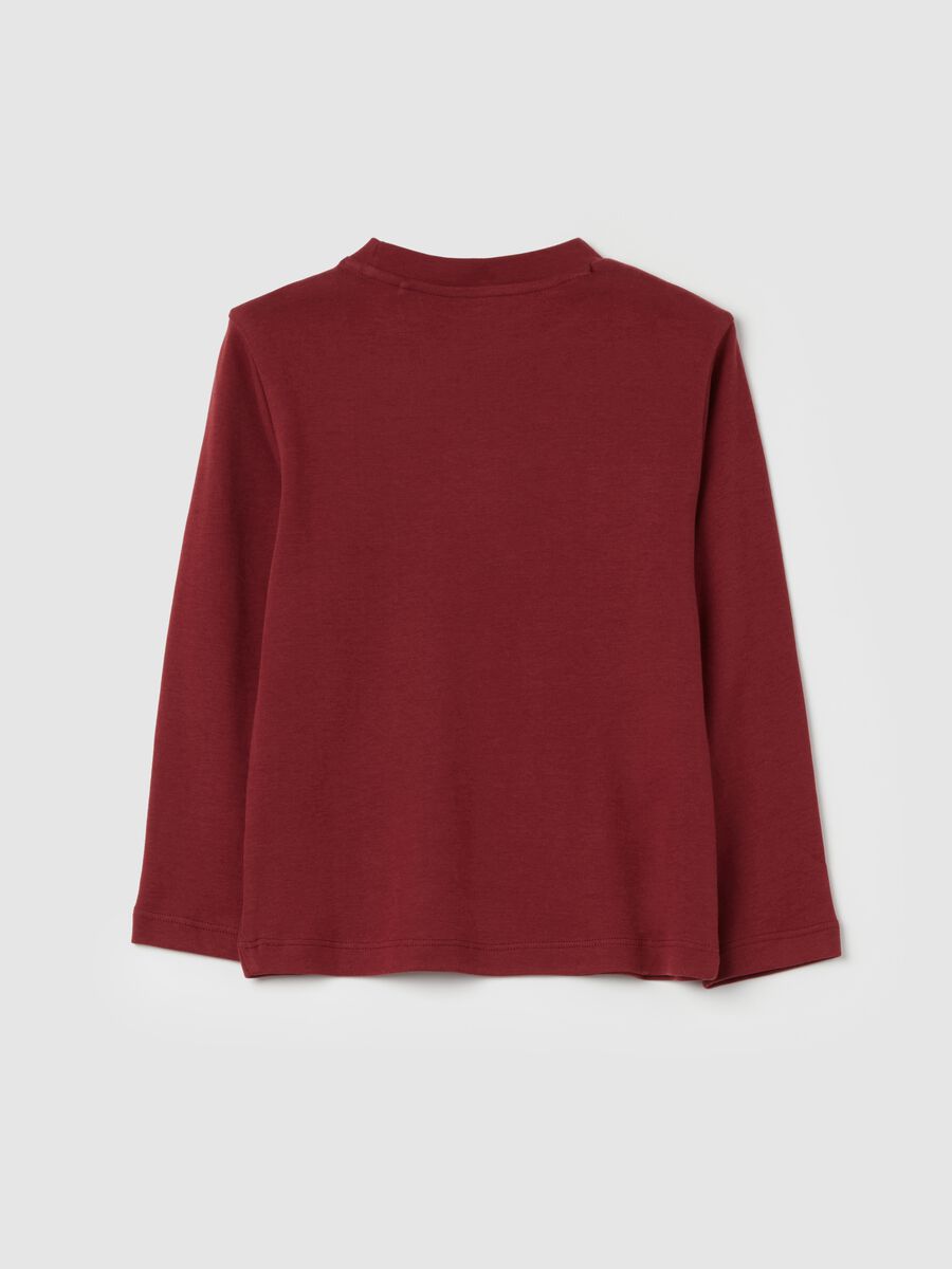 T-shirt in cotone a maniche lunghe_1