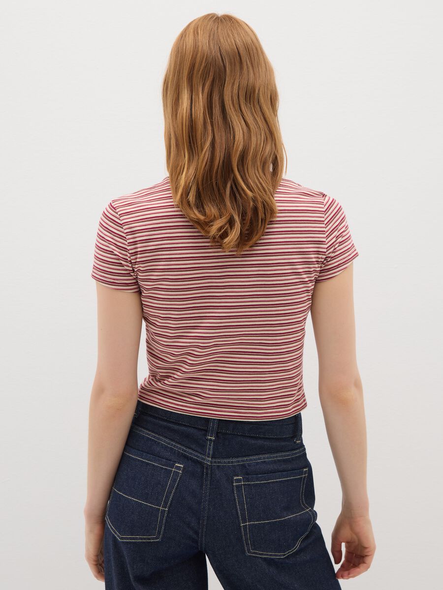 Women's Multicolour Pure Cotton T-shirt_3