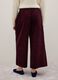 Purple corduroy regular fit trousers_2