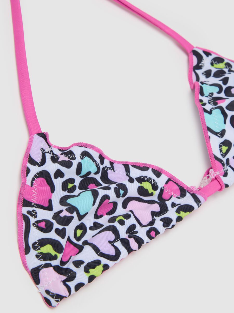 Girls' multicolor stretch blend bikini_2