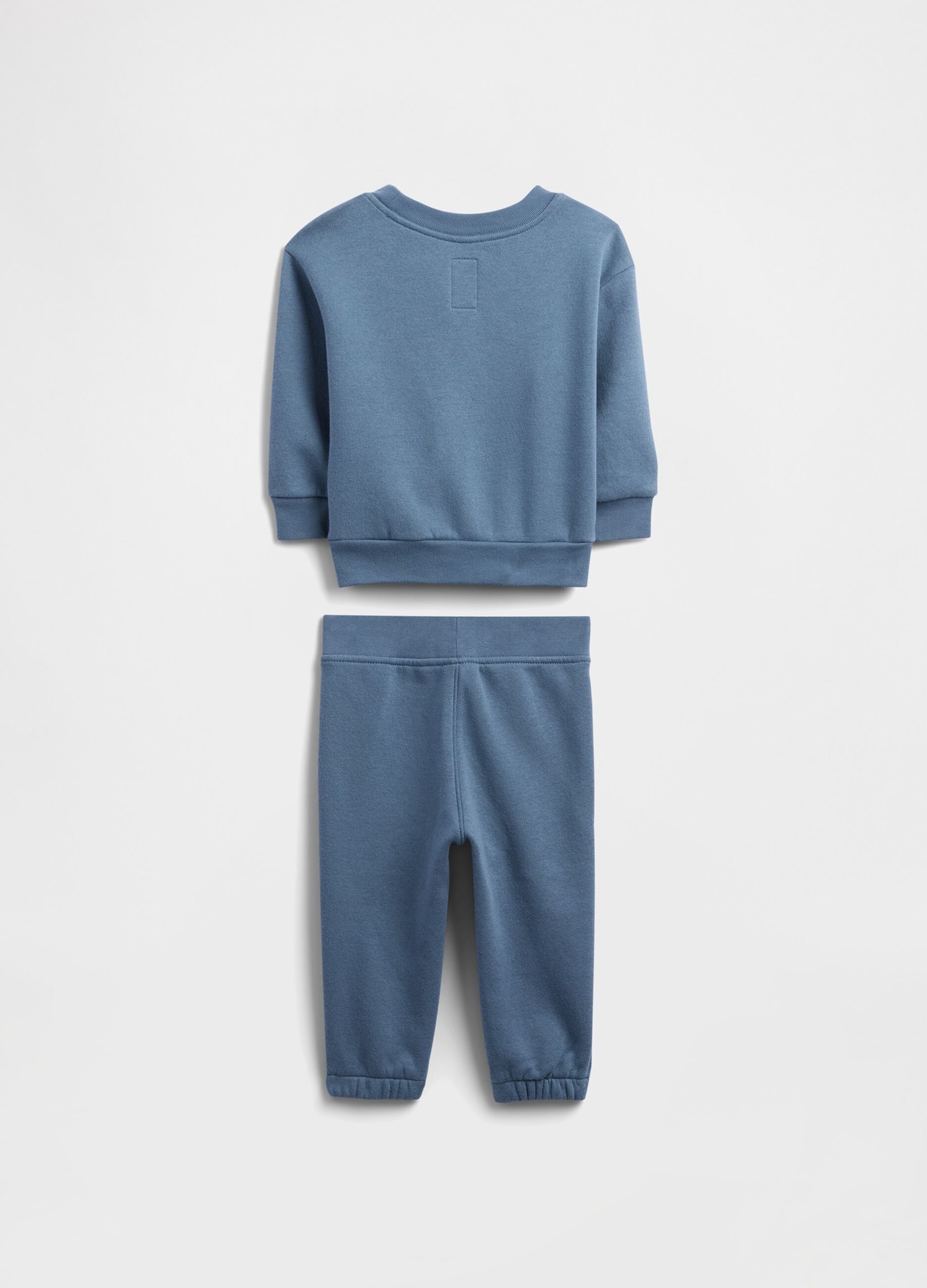 Blue set with sweatshirt and trousers