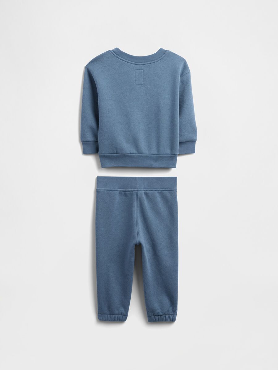 Blue set with sweatshirt and trousers_1