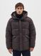 Brown The Iconic Puffer Jacket with Adjustable Hood_1