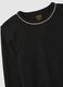 Black pure cotton regular fit jumper_5