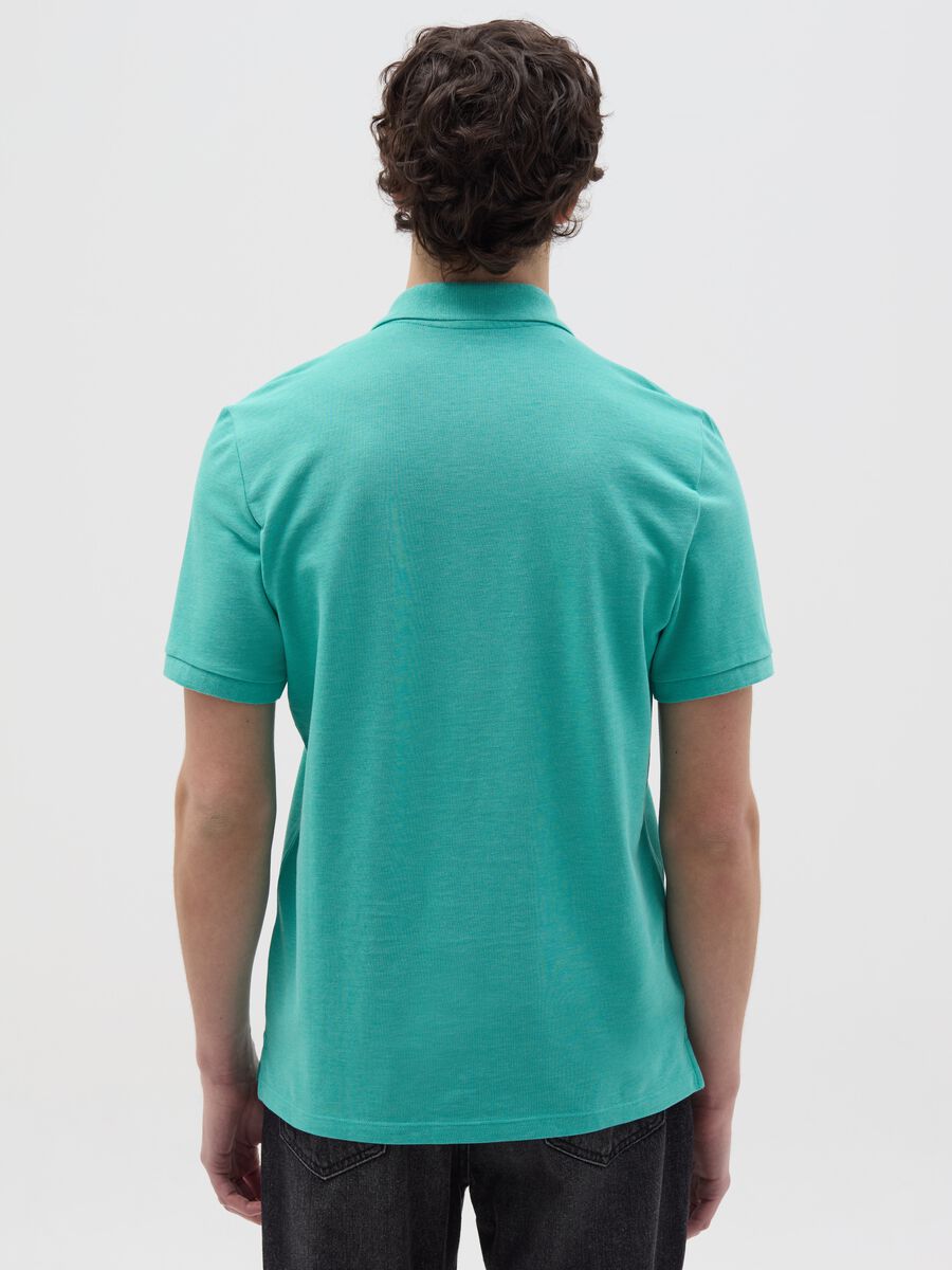 Regular-fit polo shirt in cotton_3