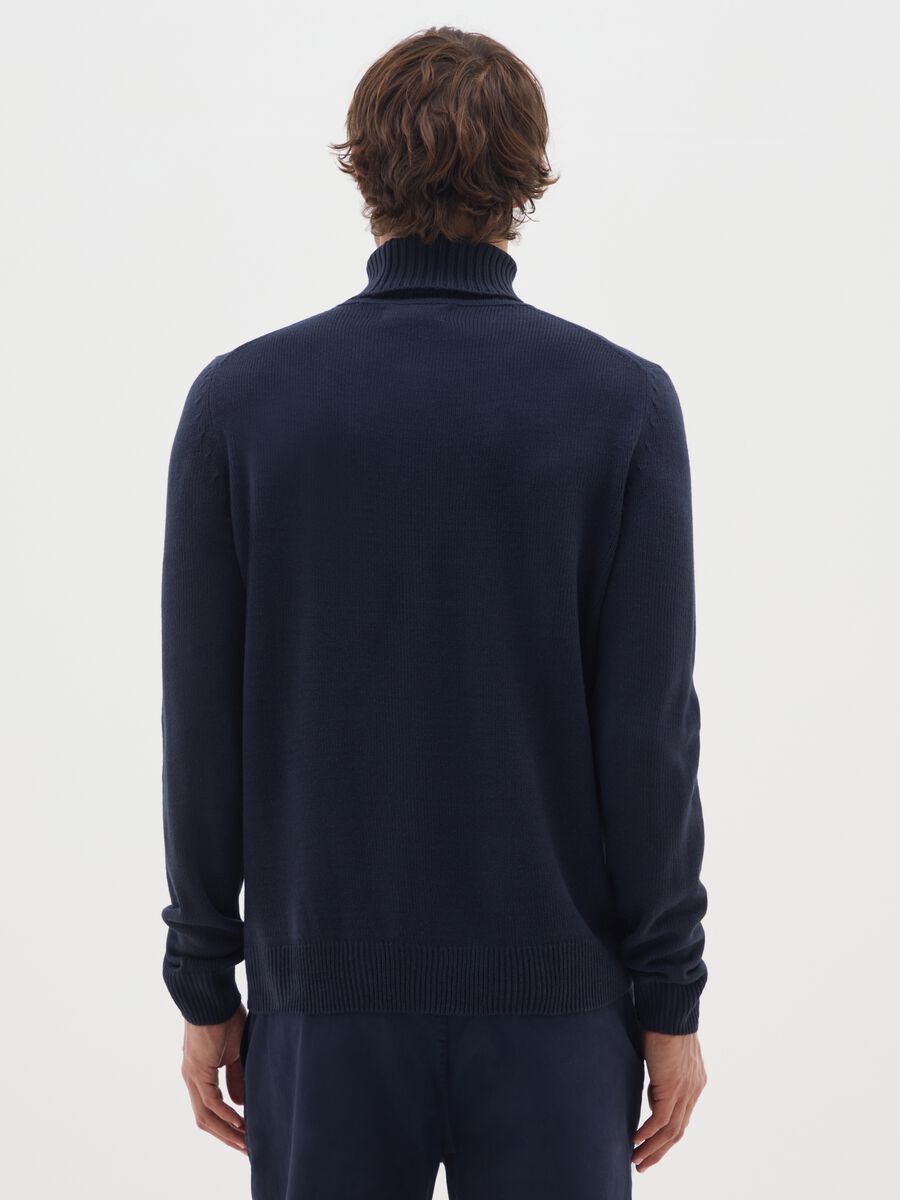Blue High-Neck Jumper_2
