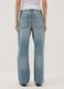 Light blue pure cotton straight-fit jeans_3