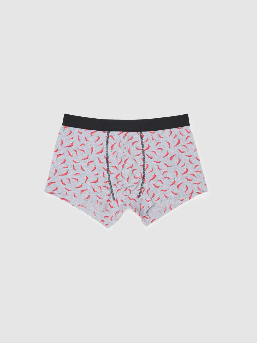 Boxer shorts with assorted prints_0