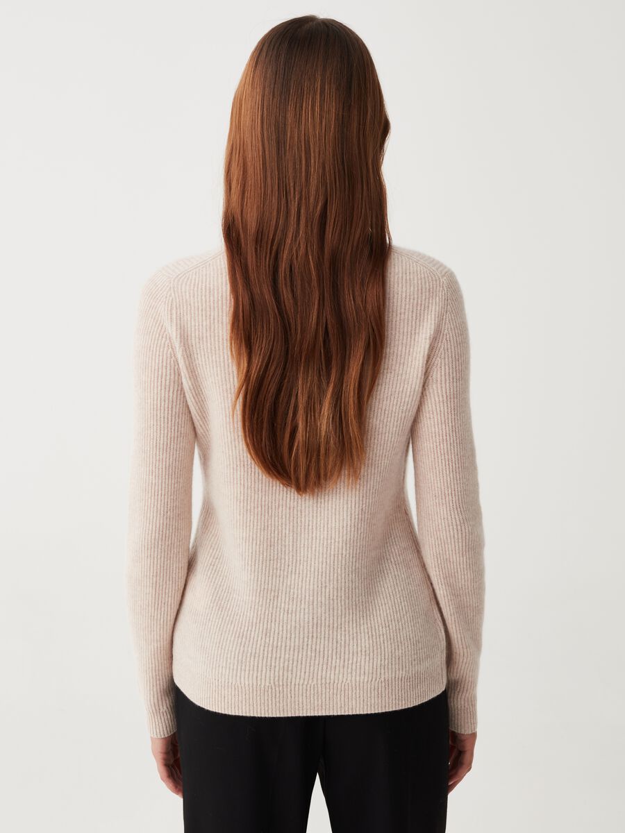 Cardigan in cashmere a coste inglesi_2
