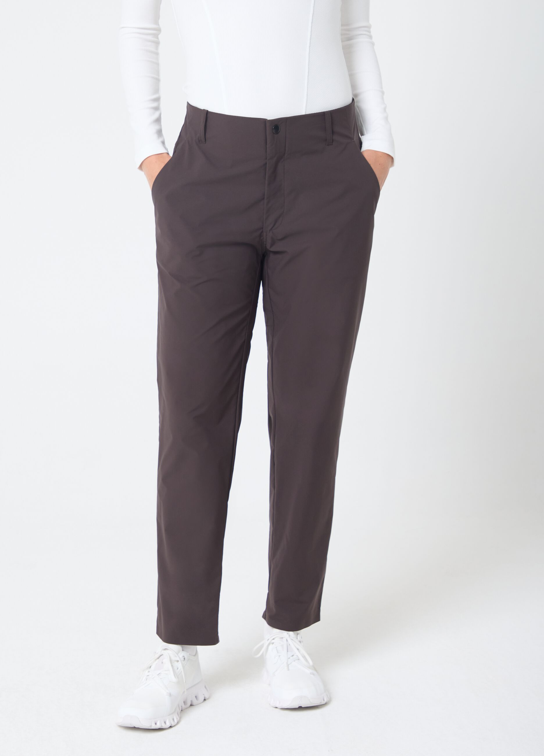 ALTAVIA STUDIO straight-leg technical-fabric trousers