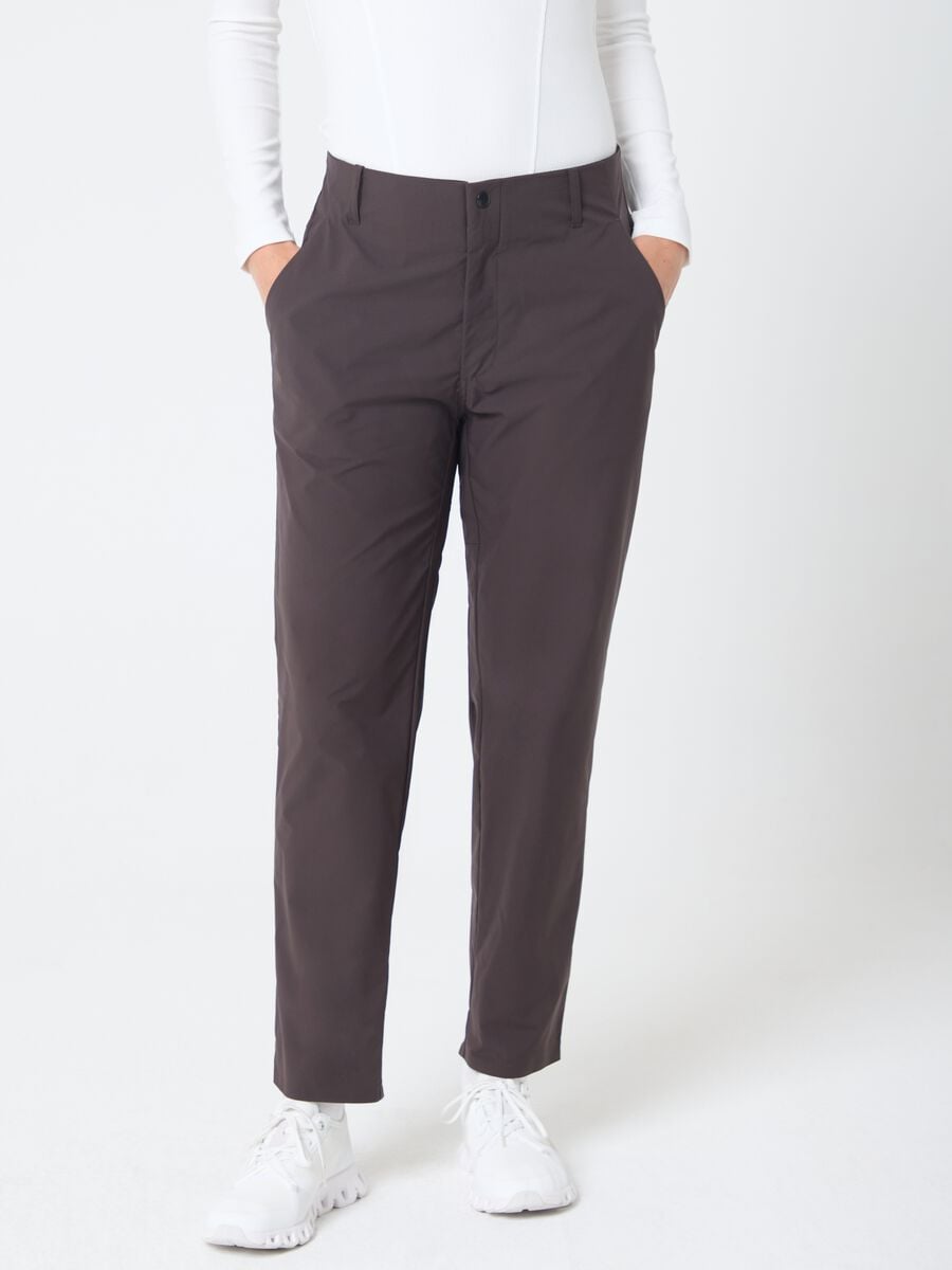 ALTAVIA STUDIO straight-leg technical-fabric trousers_1