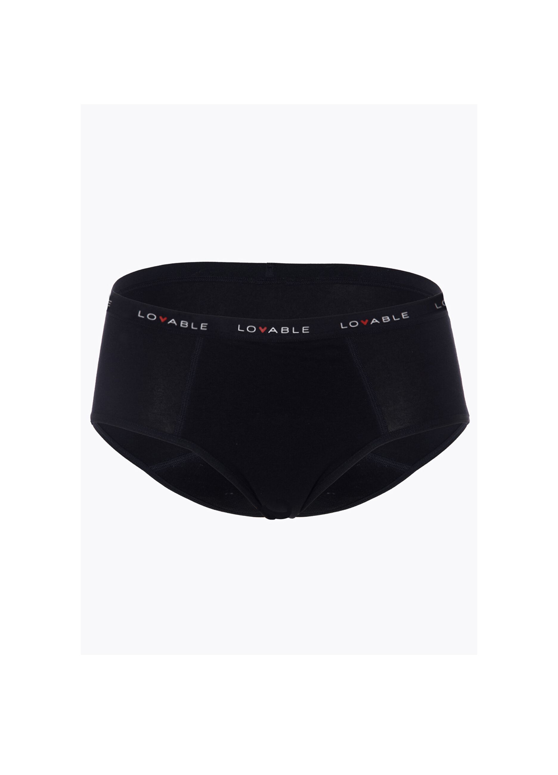 LOVABLE Period Panties Culotte da ciclo flusso medio in cotone bio