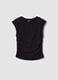 Black pure cotton regular fit tank top_4