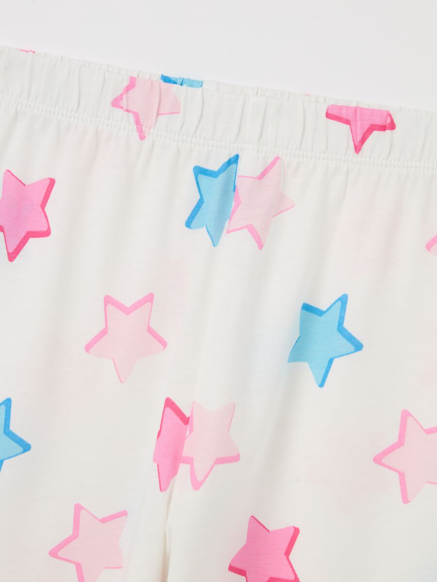 Long pyjamas with multicoloured stars print_3