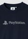 Pigiama blu in puro cotone organico con stampa Playstation_2