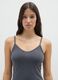 Grey stretch jersey tank top_1