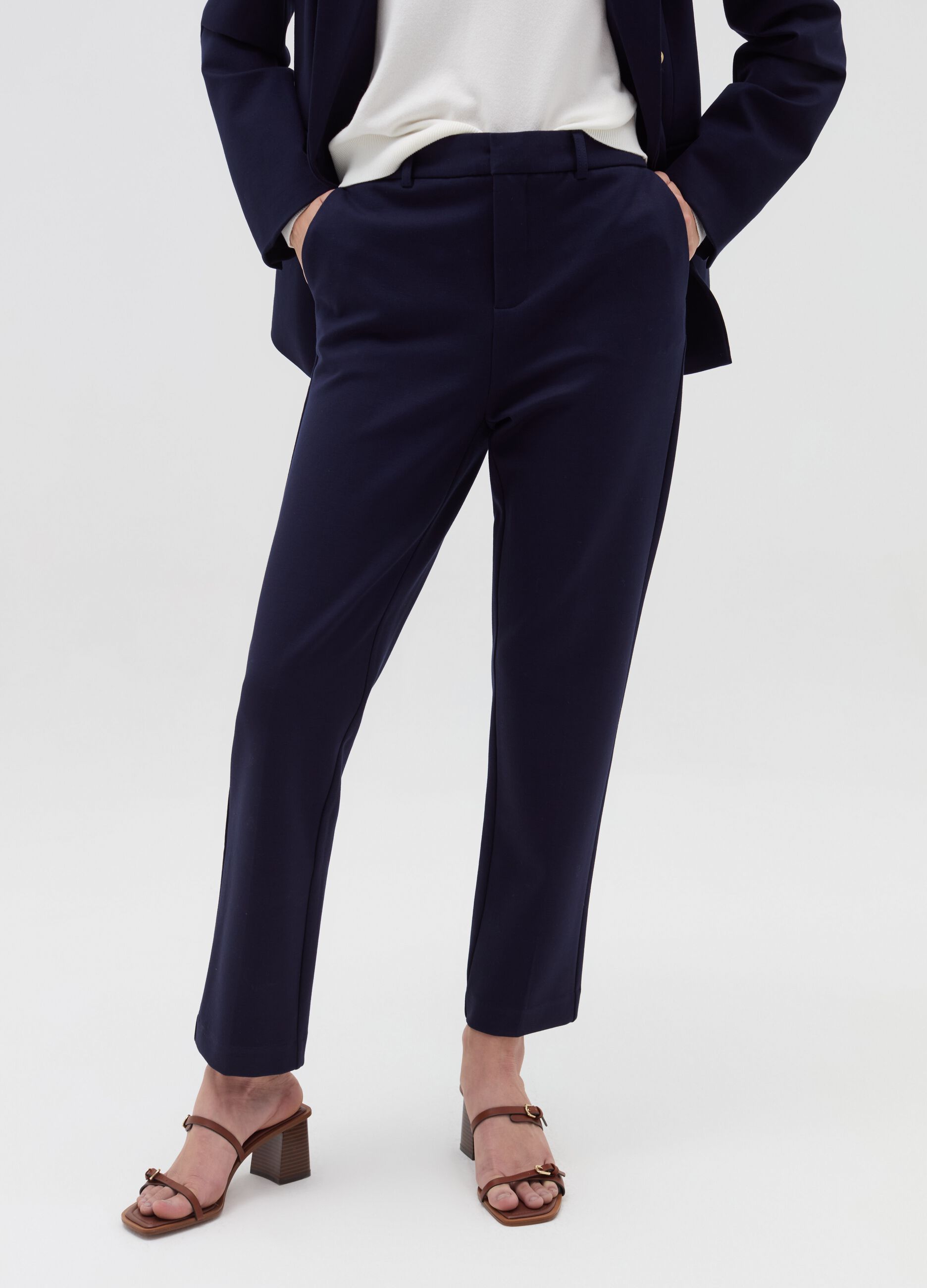 Pantalone a sigaretta stretch da Donna OVS