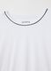 Breathable technical fabric T-shirt with contrasting trims ALTAVIA COURT_5