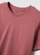 T-shirt in puro cotone rosa regular fit_5