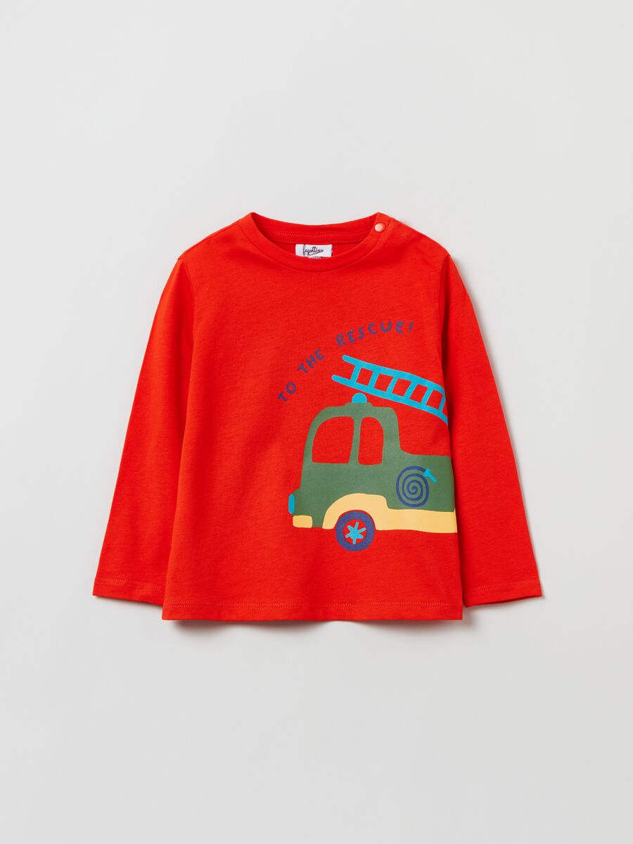 Long-sleeved T-shirt with print_0