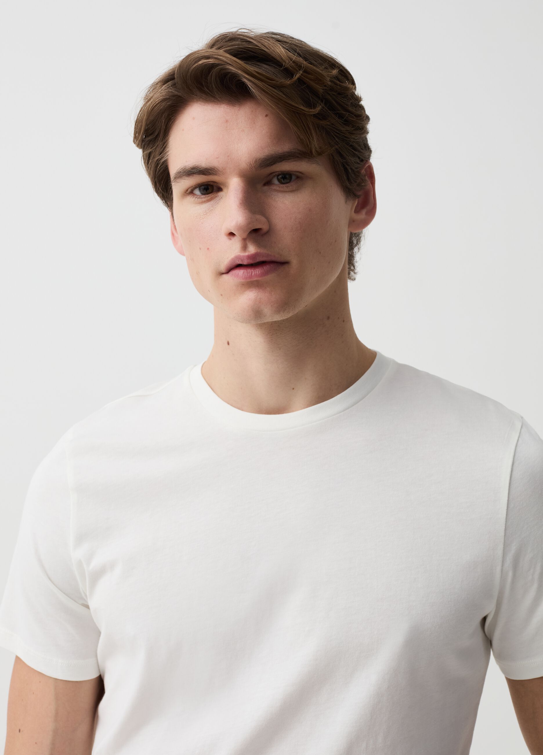 Ovs Bipack t-shirt con scollo rotondo
