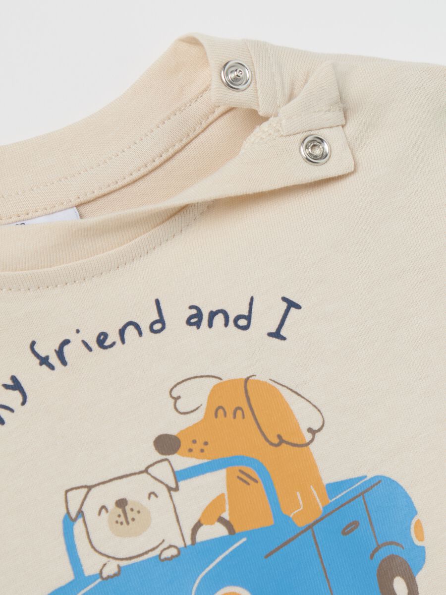 Cotton T-shirt with print_2