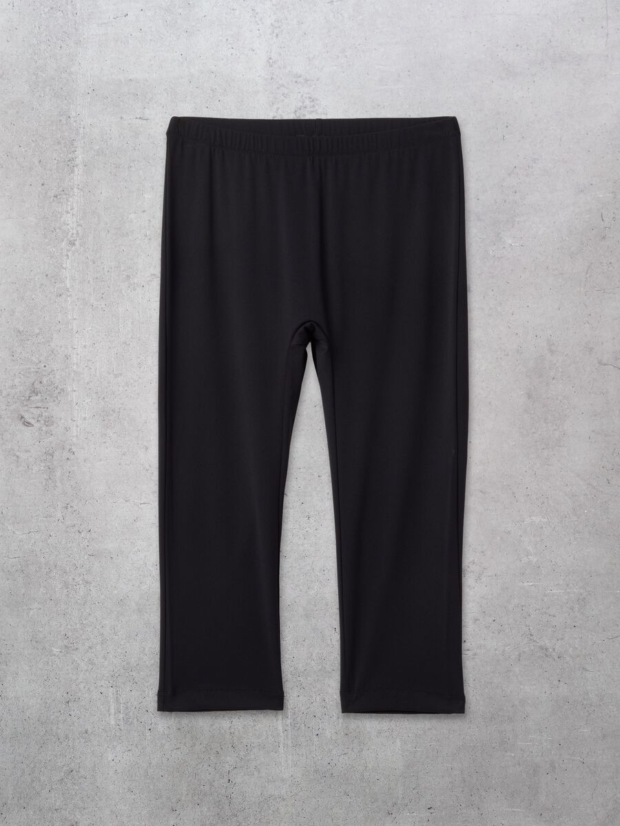 Capri Biker Shorts Black_5