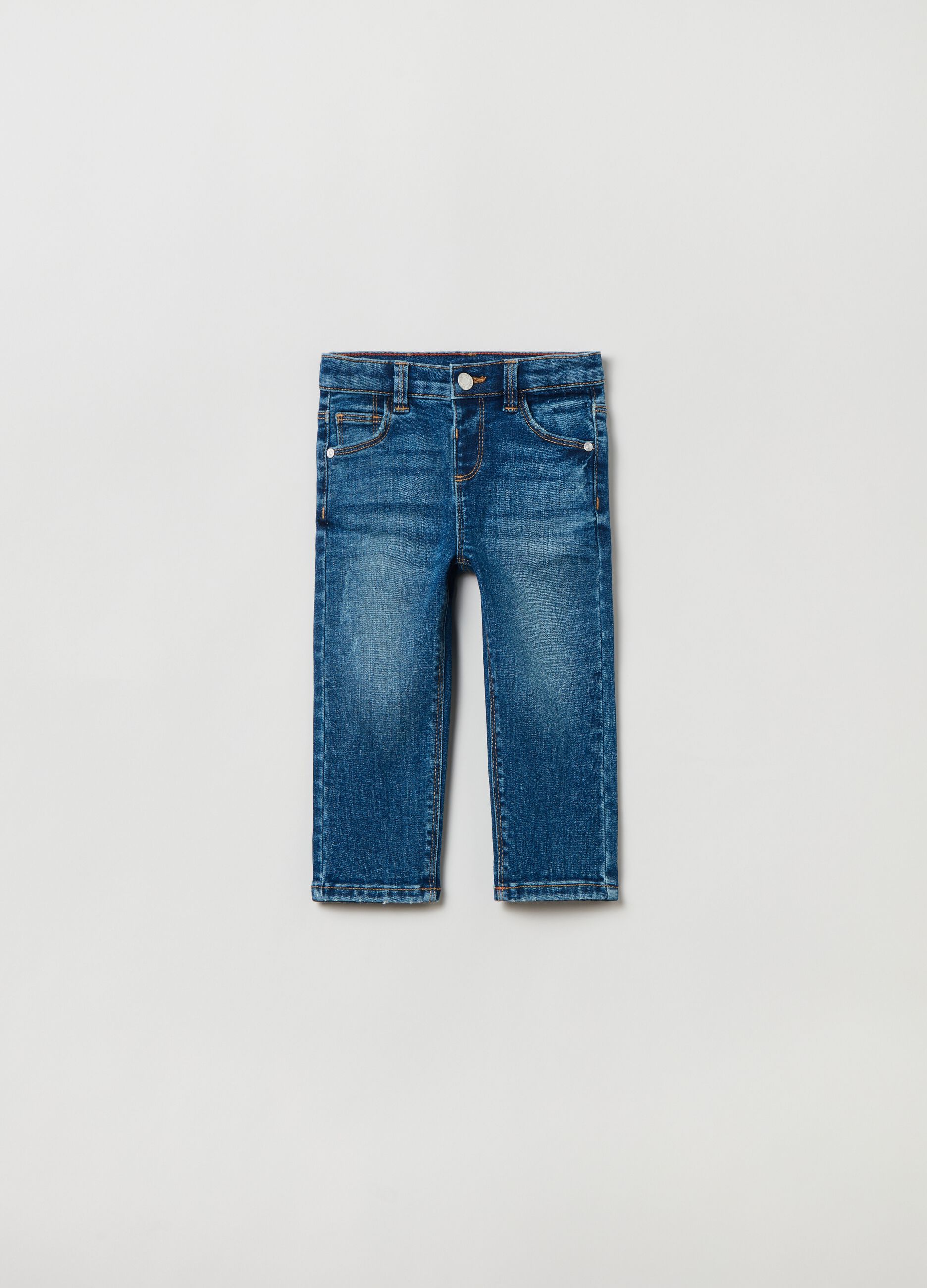 Jeans straight fit stretch_0
