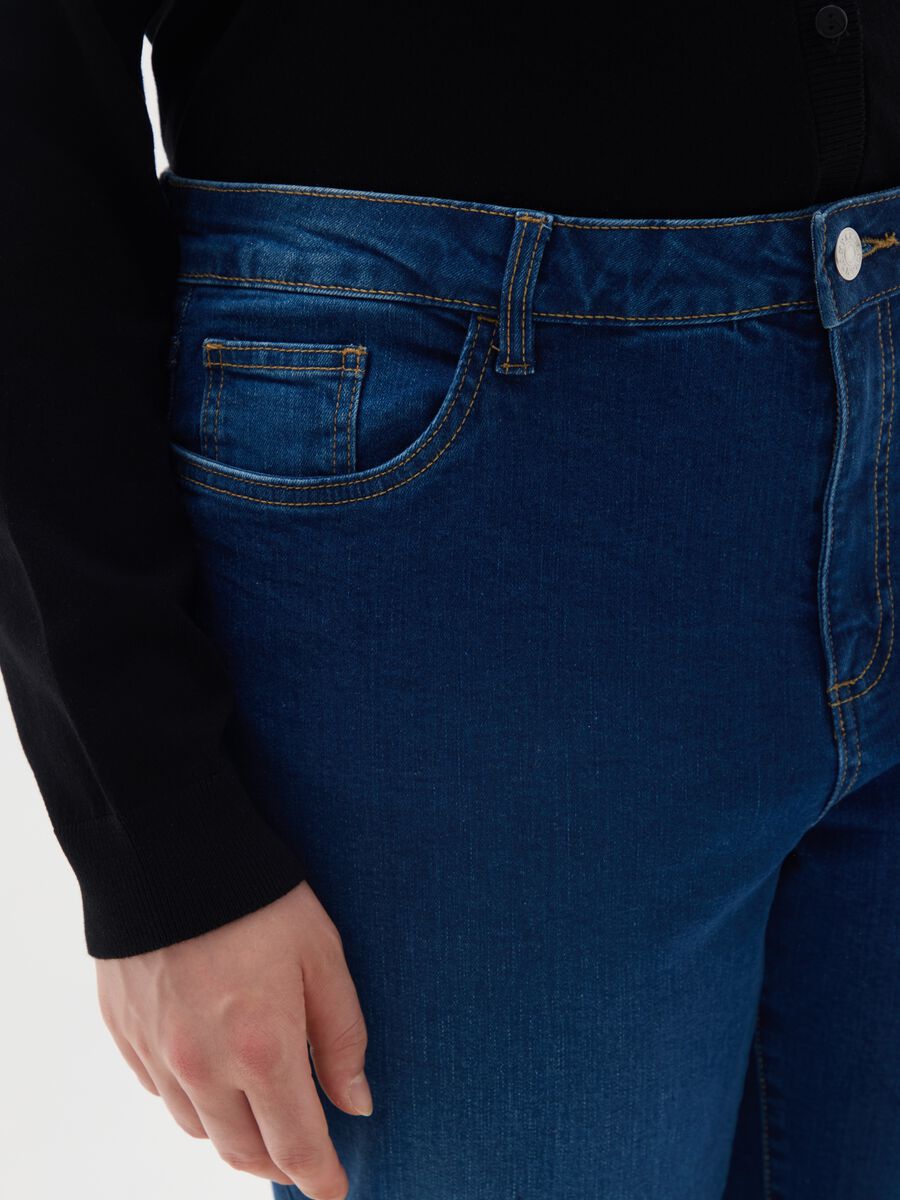 Jeans in denim blu slim fit_2