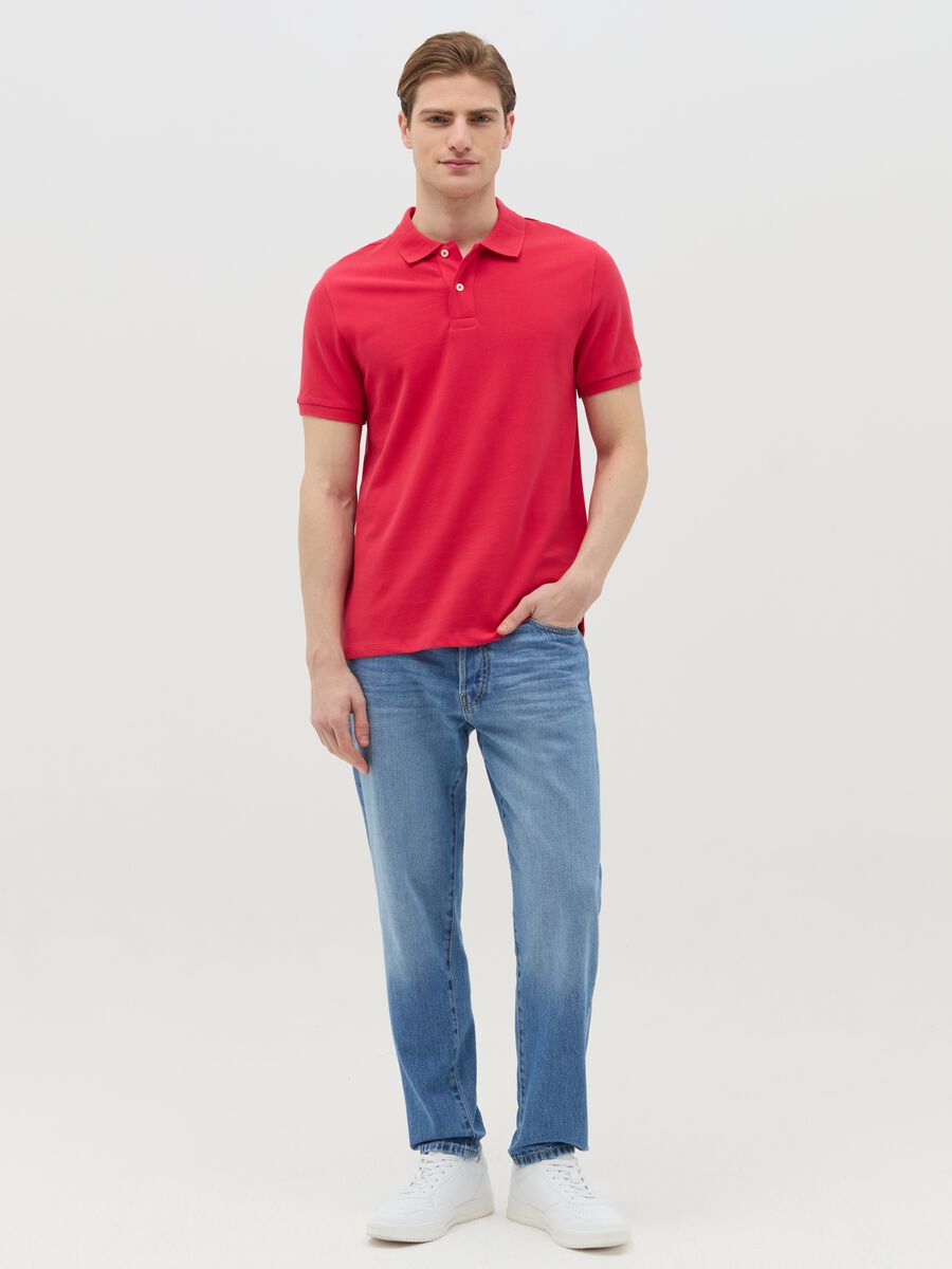 Organic cotton regular-fit polo shirt_1