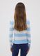 Multicolour striped viscose-blend boat-neck jumper for girls_2