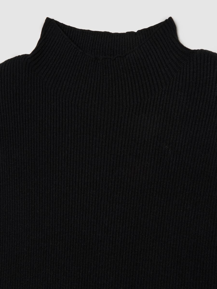 Black Regular Fit Tank Top_5