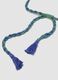 Multicolour beaded necklace with tassels_2