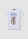 T-shirt in puro cotone bianca regular fit con stampa K-Pop Demon Hunters_4