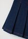 Girls' Blue Denim Skirt Regular Fit_2