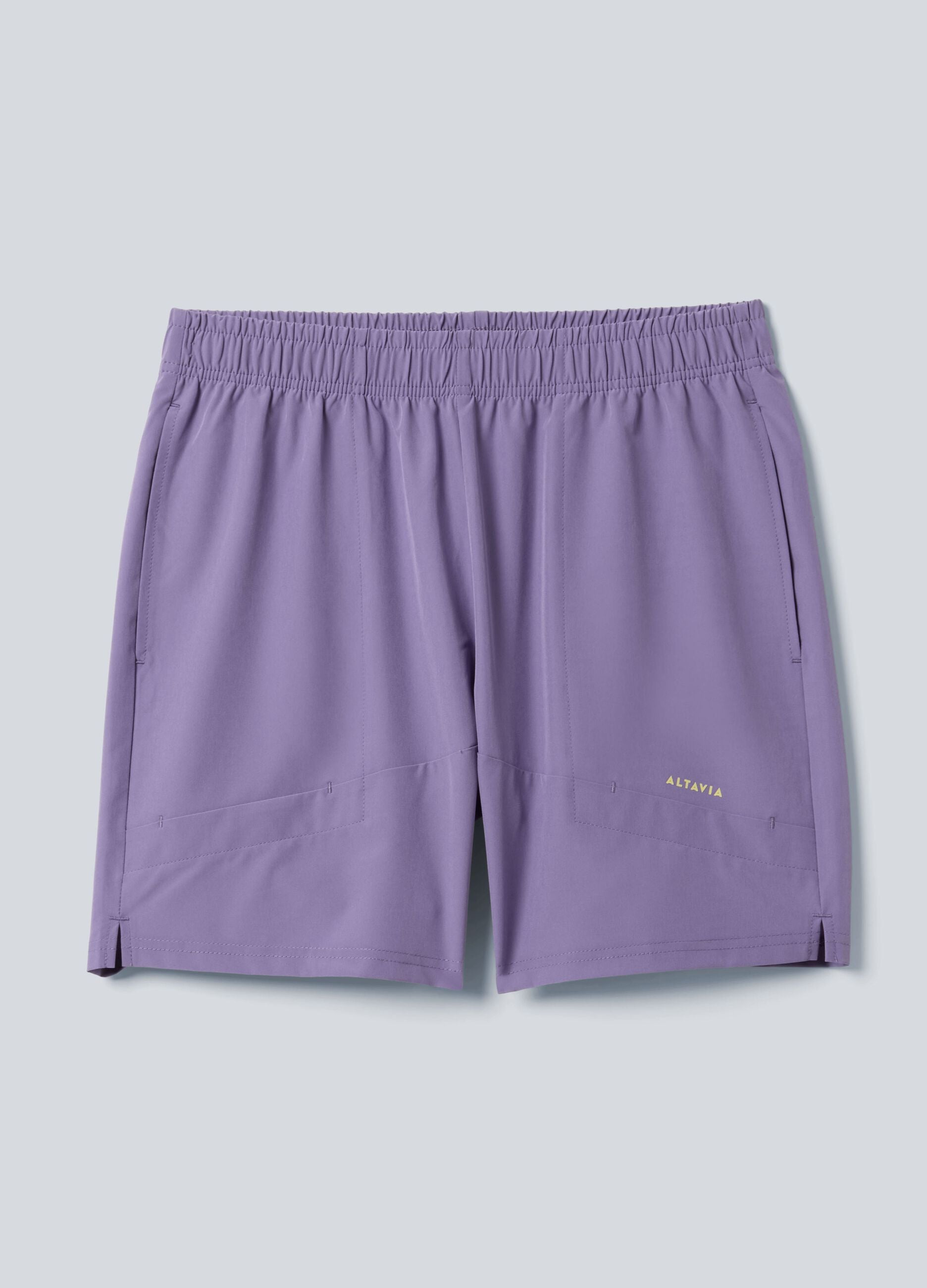 Purple ALTAVIA COURT sports shorts in stretch fabric