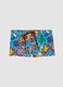 Sky-blue stretch fabric boys&rsquo; swim shorts_0