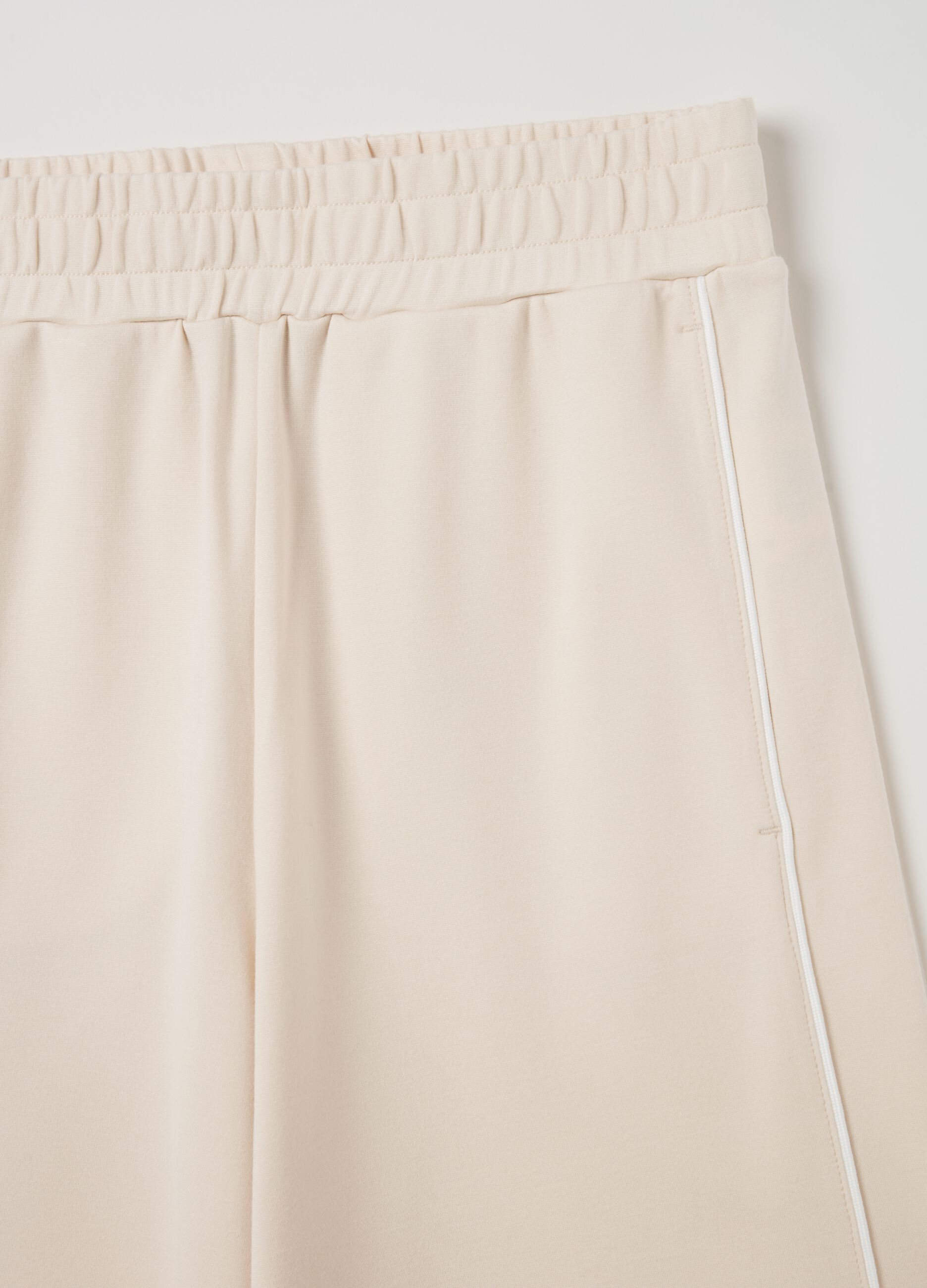 ALTAVIA STUDIO palazzo trousers with contrasting piping